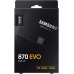 SAMSUNG 870 EVO 500GB 2.5 Inch SATA III Internal SSD (MZ-77E500)